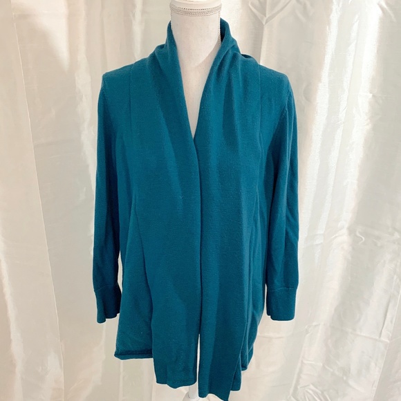Talbots Sweaters - TABLOT's  BEAUTIFUL  OPEN FRONT MERINO SWEATER 2X